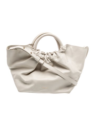 Leather Top Handle Bag