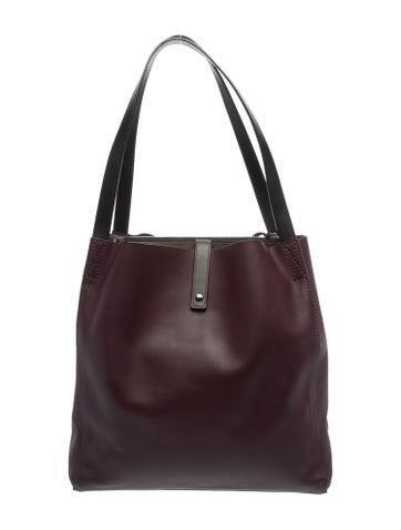 Leather Top Handle Bag