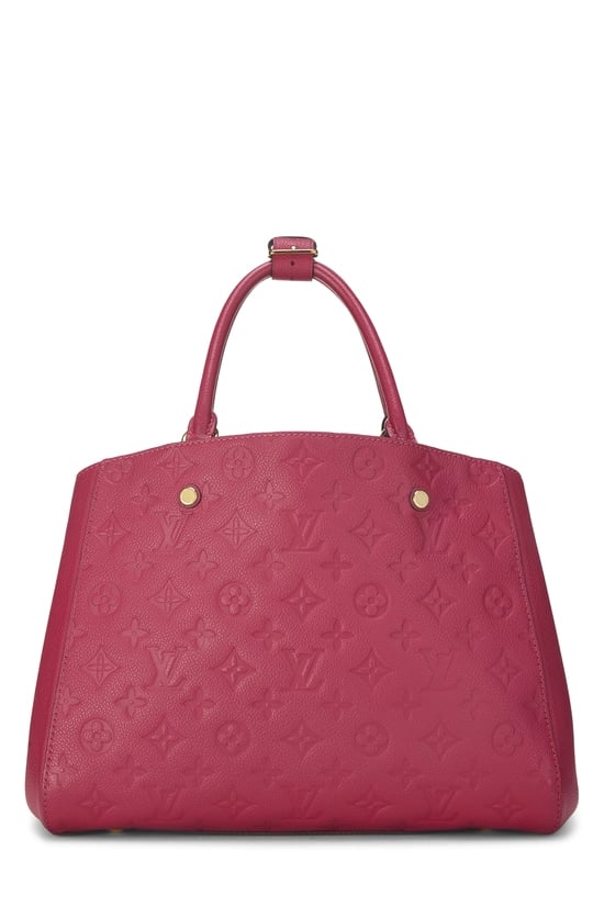 Pink Monogram Empreinte Montaigne MM