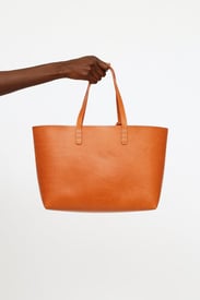 Mansur Gavriel Brown Vachetta Leather Tote Bag