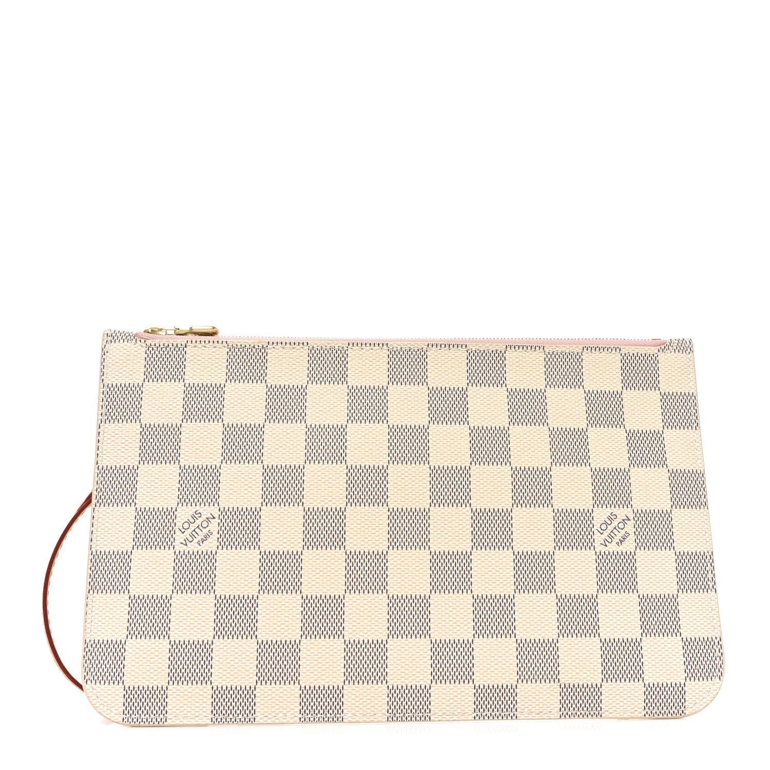 Louis Vuitton Damier Azur Neverfull MM GM Pochette  Rose Ballerine