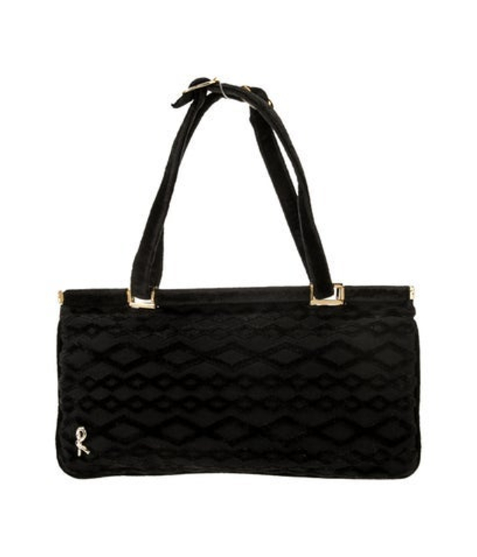 Roberta di Camerino Di Camerino Velvet Top Handle Bag
