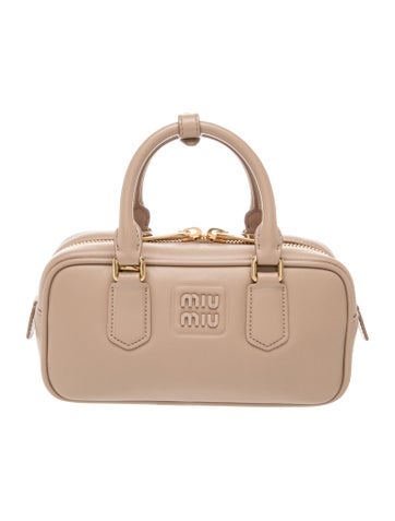 Leather Top Handle Bag