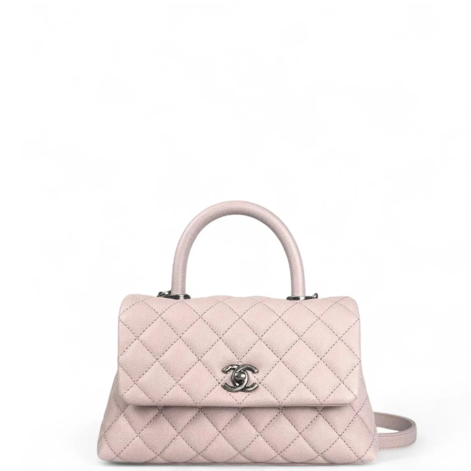 Calfskin Coco Handle Small