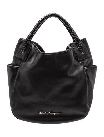 Ferragamo Leather Shoulder Bag