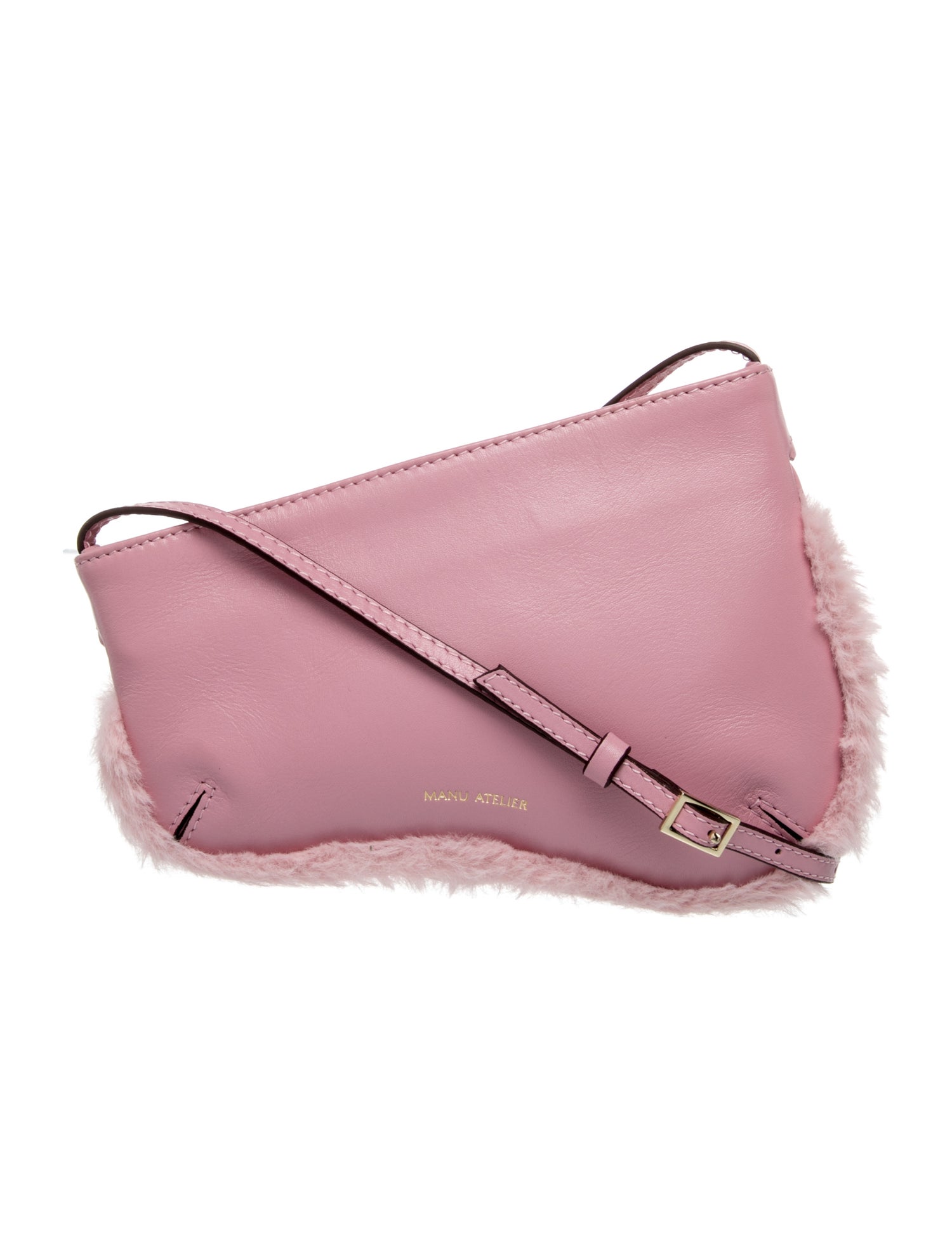 Manu Atelier Leather Shoulder Bag