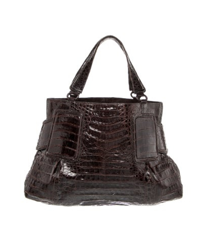 Nancy Gonzalez Gonzalez Crocodile Top Handle Bag