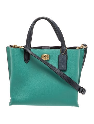Leather Top Handle Bag