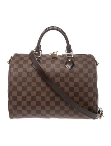 Damier Ebene Speedy Bandouliere 30
