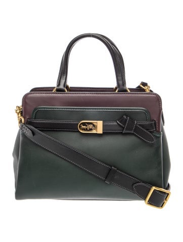 Leather Top Handle Bag