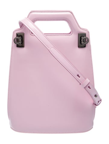 Ferragamo Leather Top Handle Bag