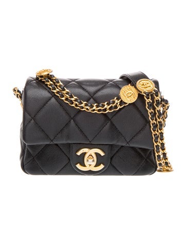 Mini Twist Your Buttons Flap Bag
