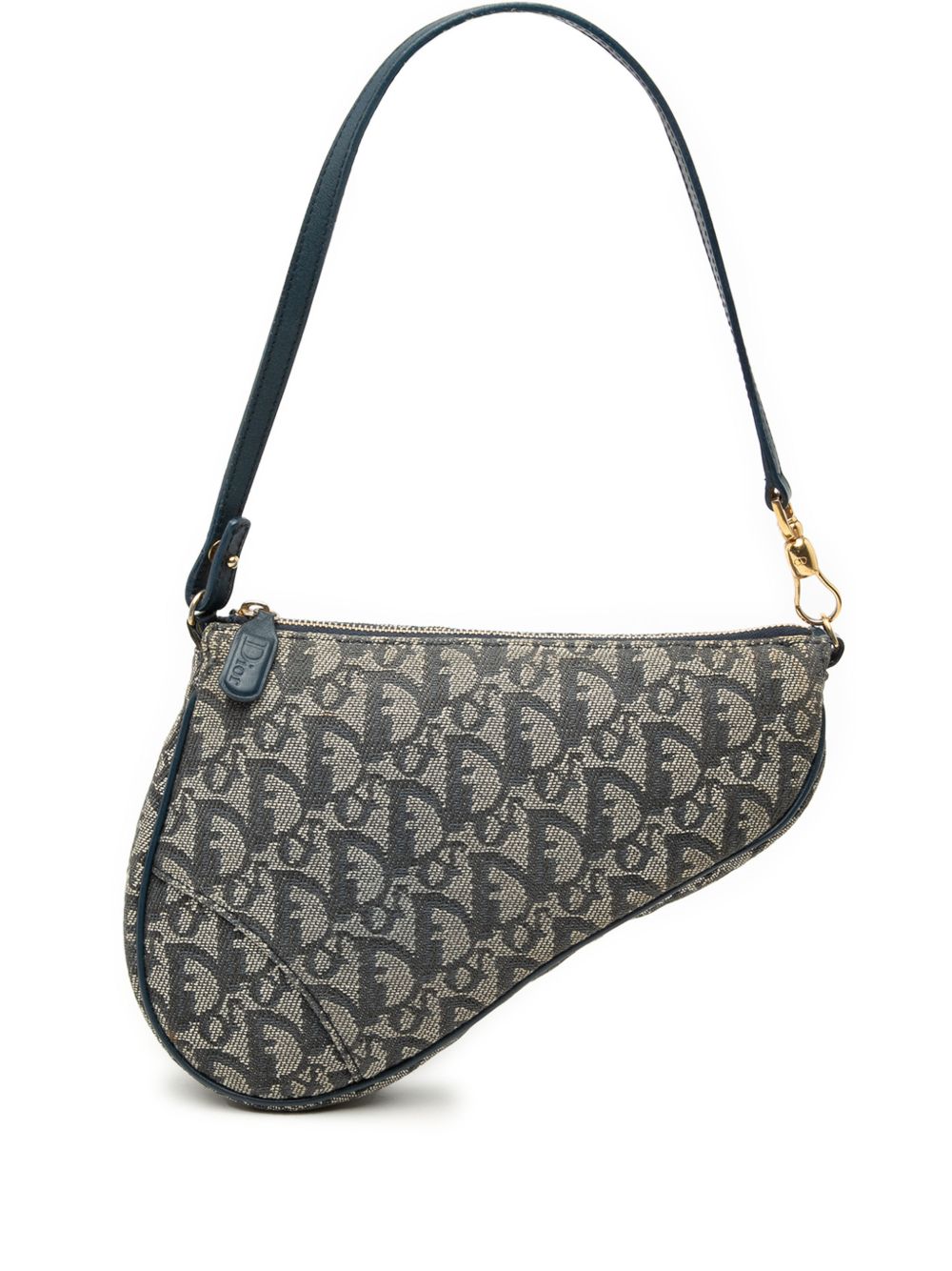 2001 Mini Diorissimo Canvas Saddle Pochette shoulder bag