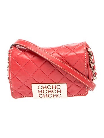 Carolina Herrera Leather Crossbody Bag