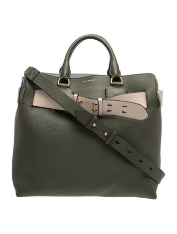 Leather Belt Tote