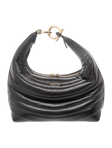 Ferragamo Leather Shoulder Bag