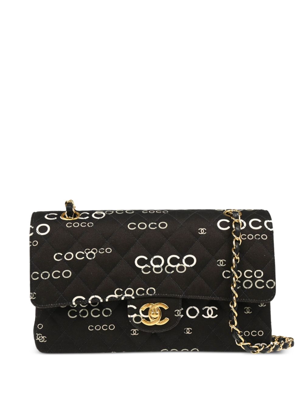 2002 medium Coco Classic Double Flap shoulder bag