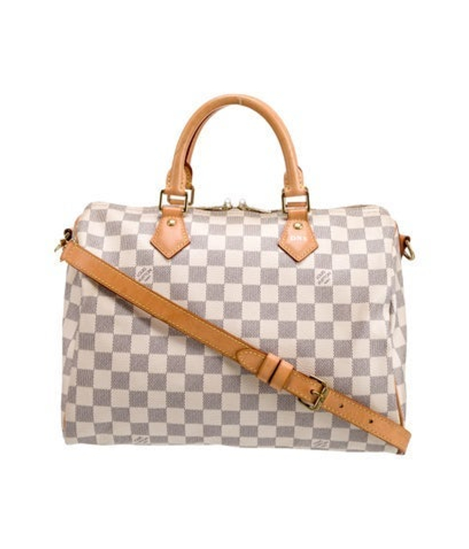 Louis Vuitton Vuitton Damier Azur Speedy Bandouliere 35