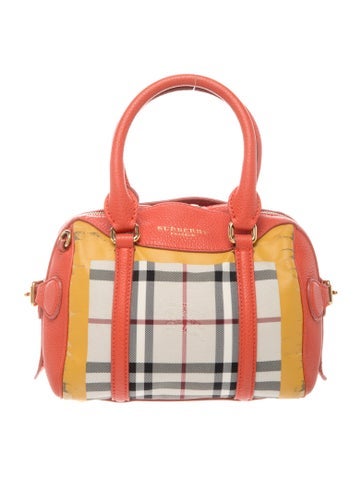 Burberry Horseferry Check Top Handle Bag