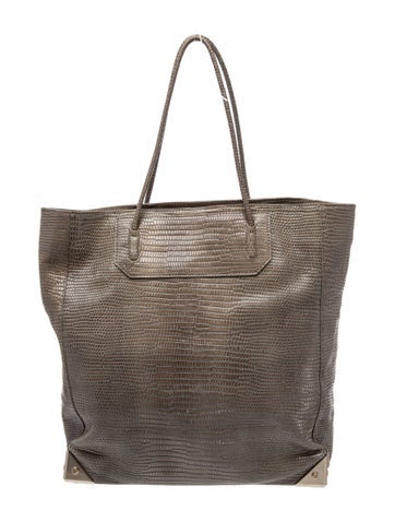 Embossed Leather Tote