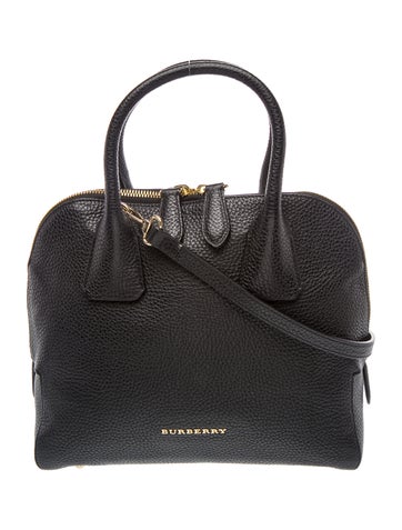 Leather Top Handle Bag