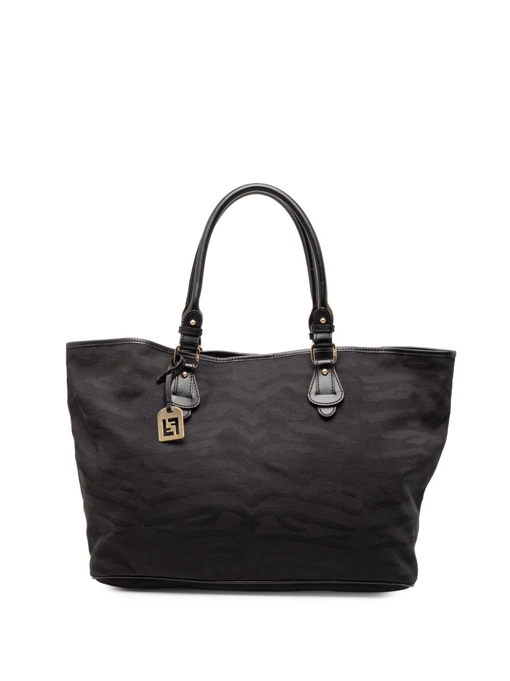 Fendi 2010-2025 Canvas Tiger Print tote bag