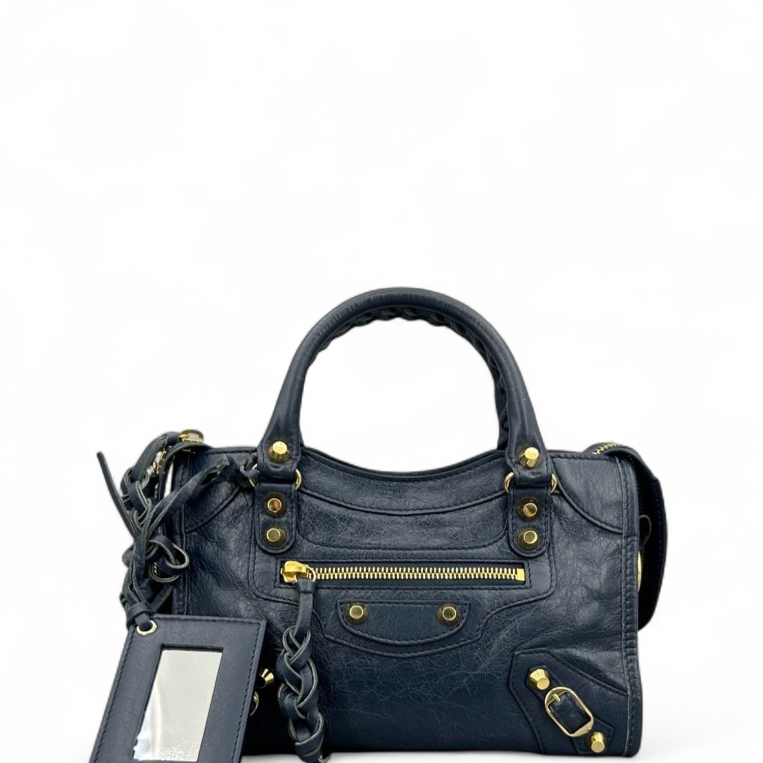 Balenciaga Leather City Mini