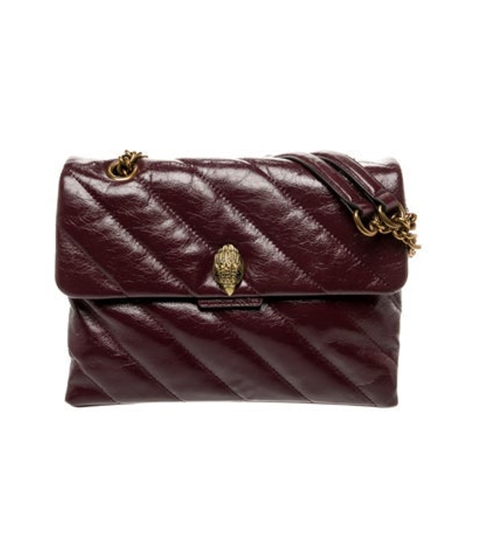 Kurt Geiger Geiger Patent Leather Shoulder Bag