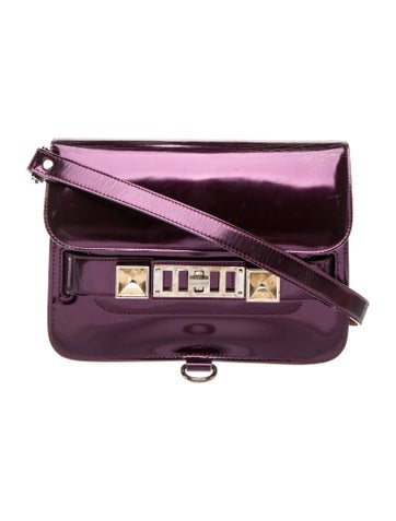 Patent Leather Shoulder Bag