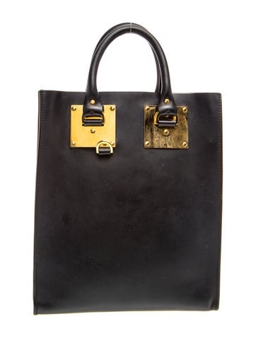 Leather Top Handle Bag