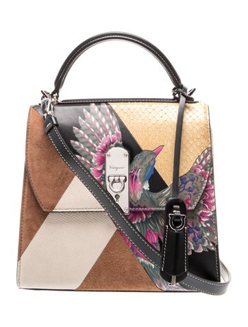 Leather Top Handle Bag