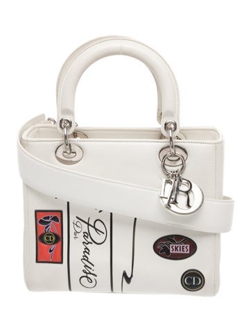 Leather Lady Dior Medium