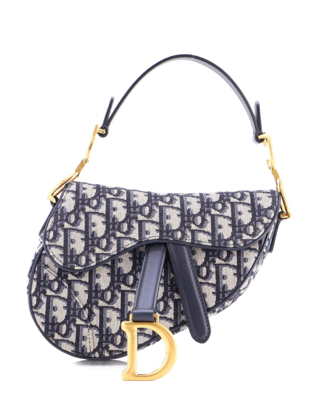 Dior Saddle Handbag Oblique Canvas Mini shoulder bag