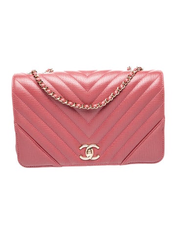 Small Chevron Statement Flap
