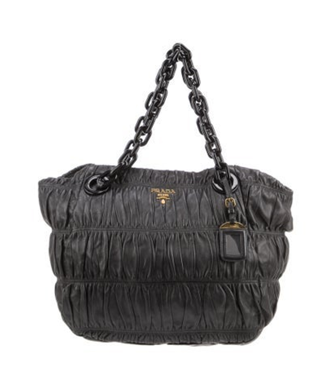 Prada Nappa Gaufre Leather Tote