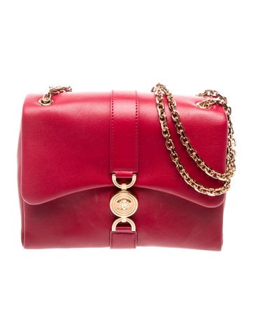 Versace Leather Top Handle Bag