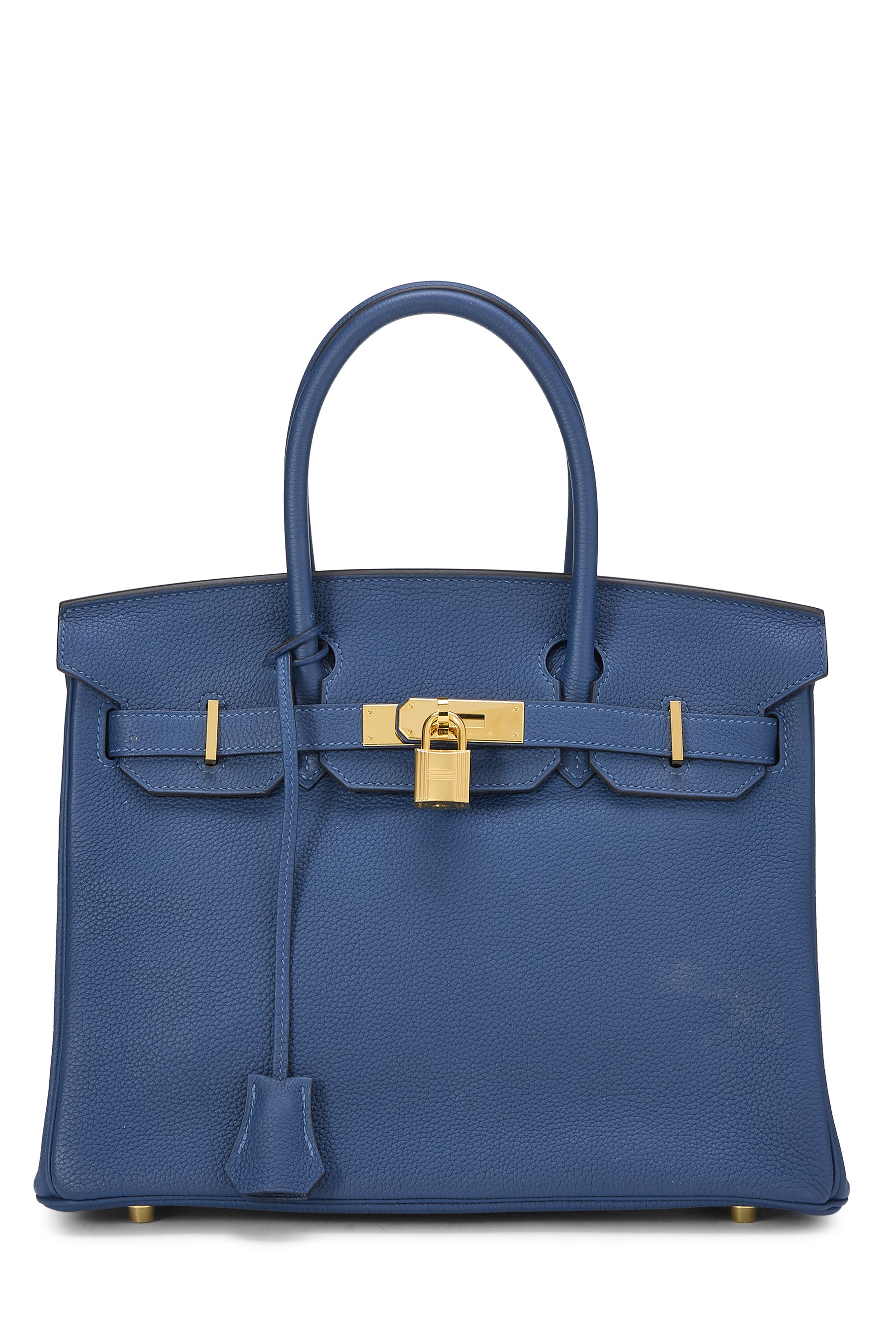Hermes Deep Blue Togo Birkin 30