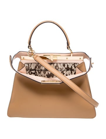 Leather Top Handle Bag