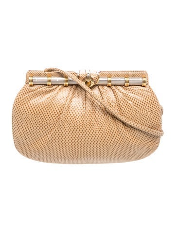 Judith Leiber Leather Evening Bag