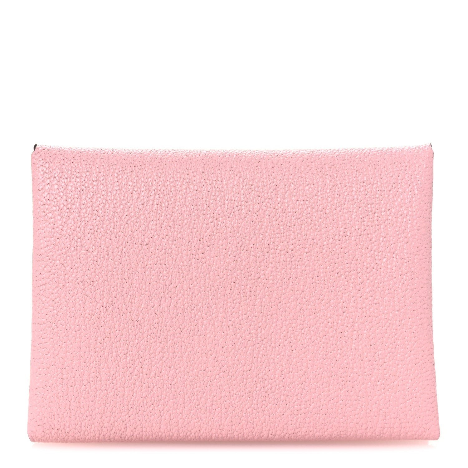Hermes Hermes Chevre Mysore Calvi Duo Card Case Rose Sakura