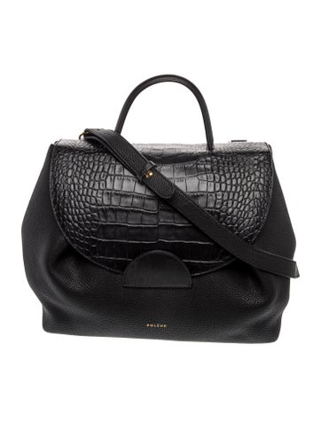 Leather Top Handle Bag