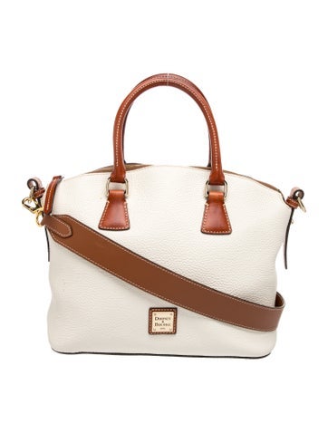 Leather Top Handle Bag