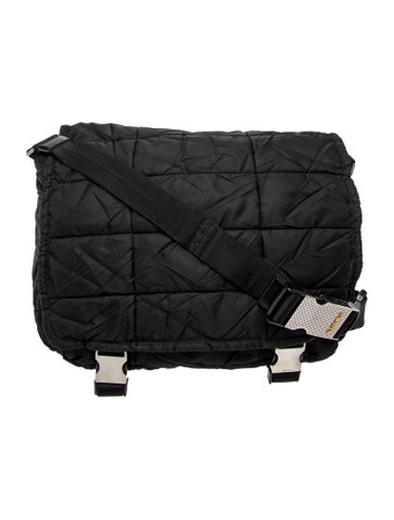 Tessuto Nylon Messenger Bag