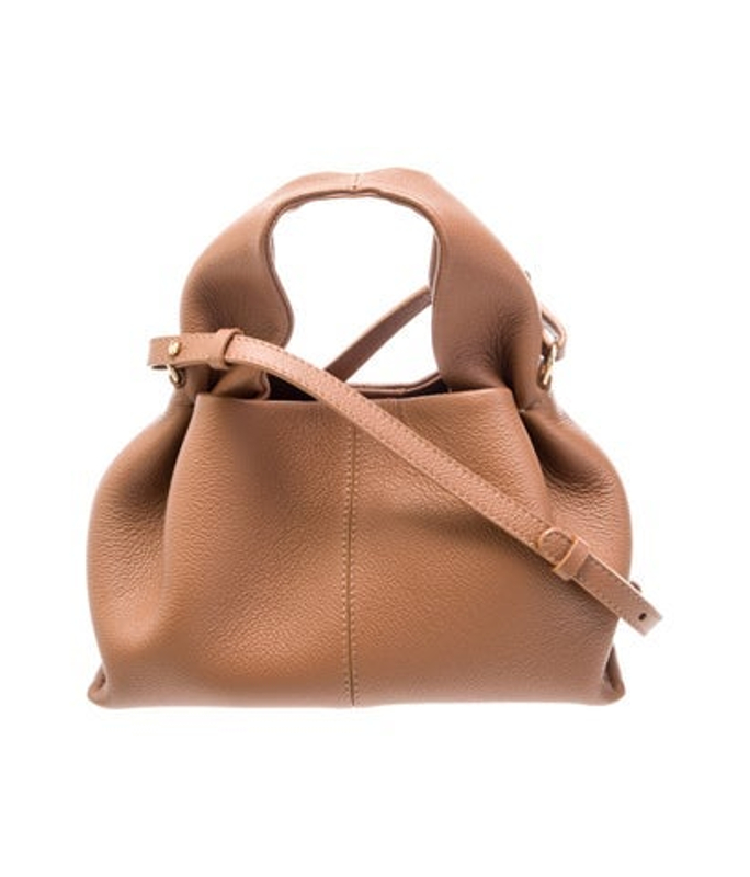 Polene Leather Top Handle Bag W Tags
