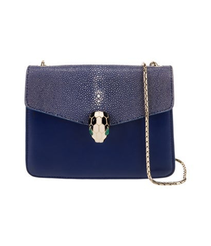 Bvlgari Leather Shoulder Bag