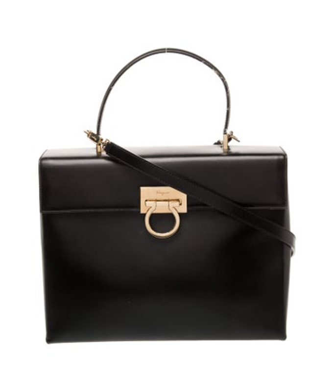 Salvatore Ferragamo Ferragamo Leather Top Handle Bag