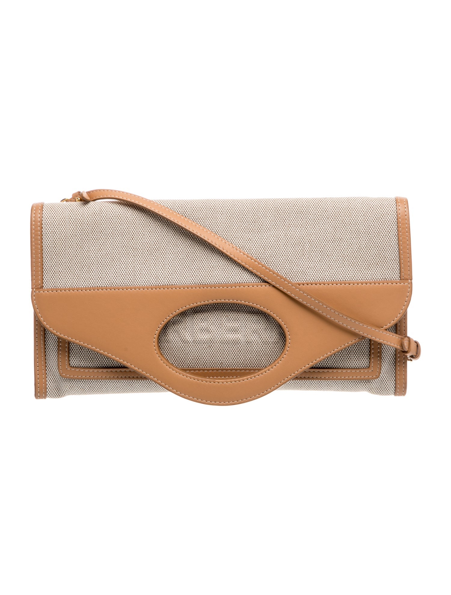 Canvas Pocket Clutch Small