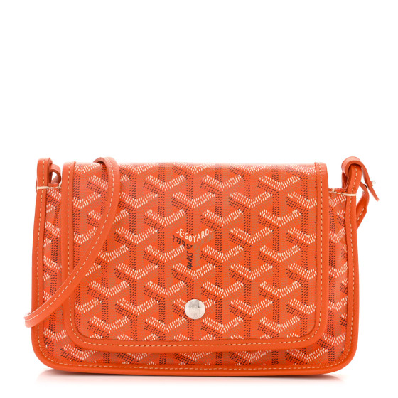 Goyard Goyardine Plumet Wallet Clutch Orange