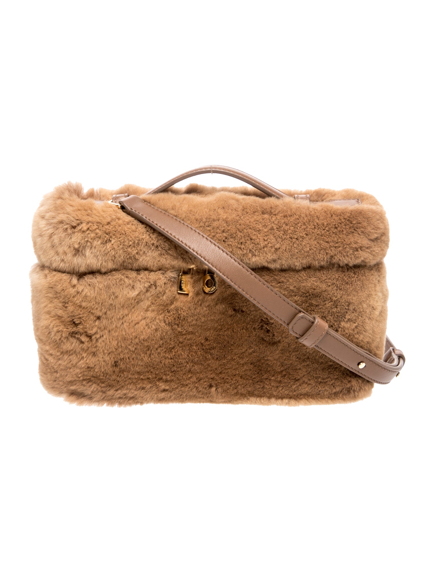Mink Top Handle Bag w/ Tags
