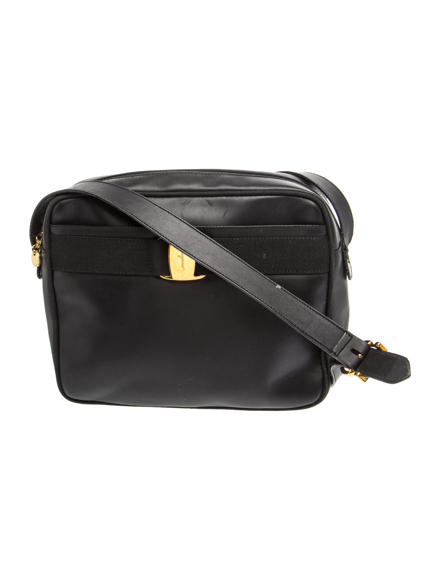 Ferragamo Leather Shoulder Bag